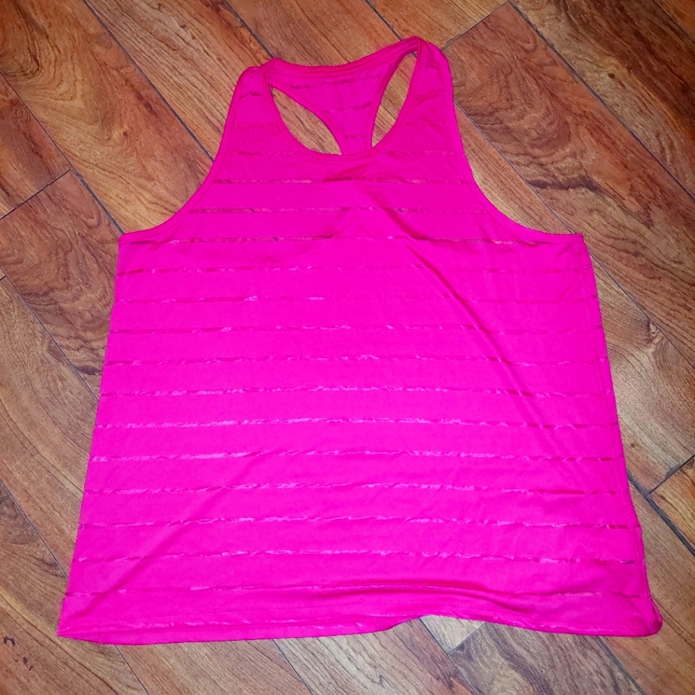 Athletic Works Womens XXL Workout Tank pink